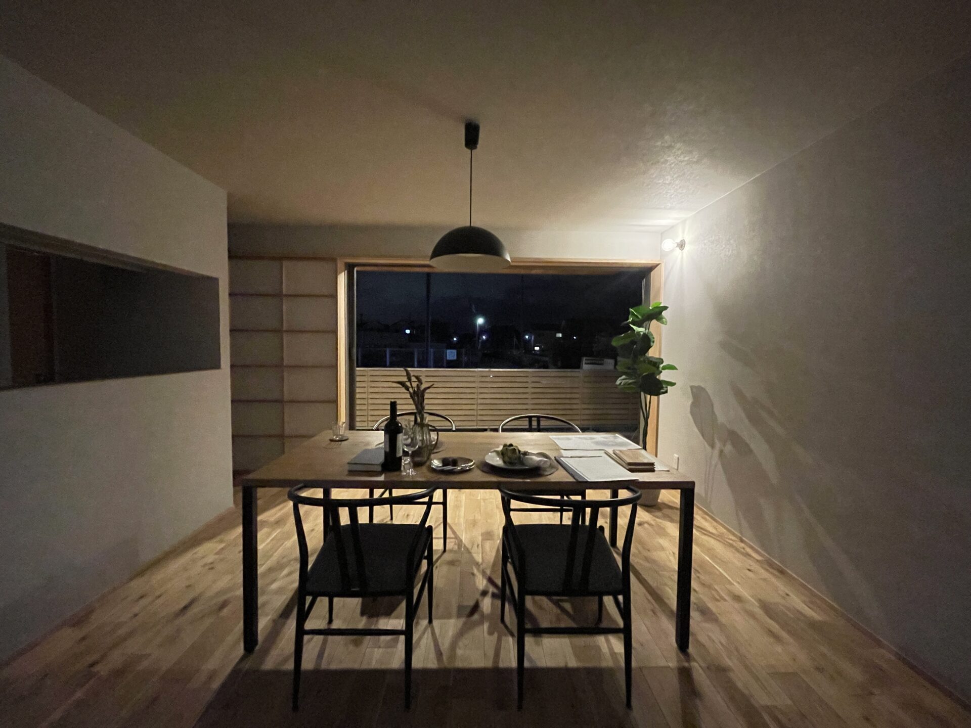 【夜のモデルハウス】大津市際川